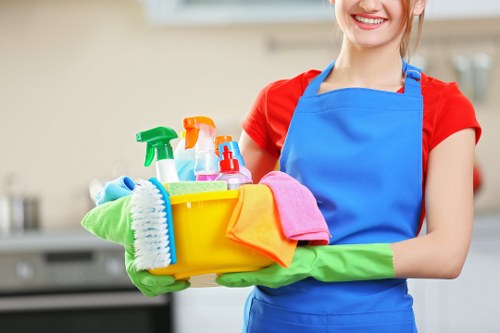Local hard floor cleaning service for a commercial space in N19