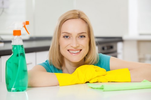 Close-up of a clean carpet surface after deep cleaning