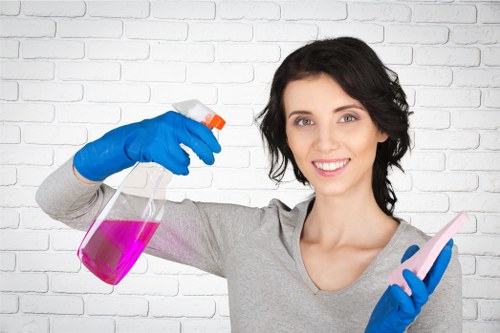 Freshly cleaned glass on a home or business property in N19